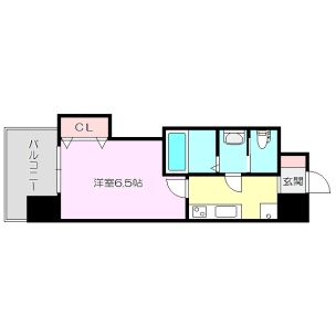 Luxe新大阪EAST2 間取り
